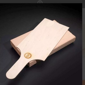 Beefer Pizzastein inkl. Holzschieber